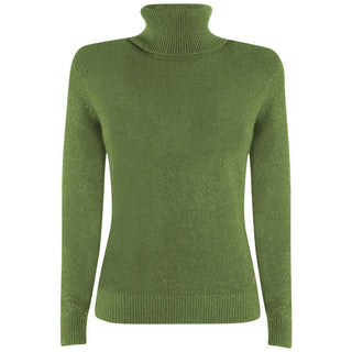 Yes Zee Green Viscose Sweater - Ginchy