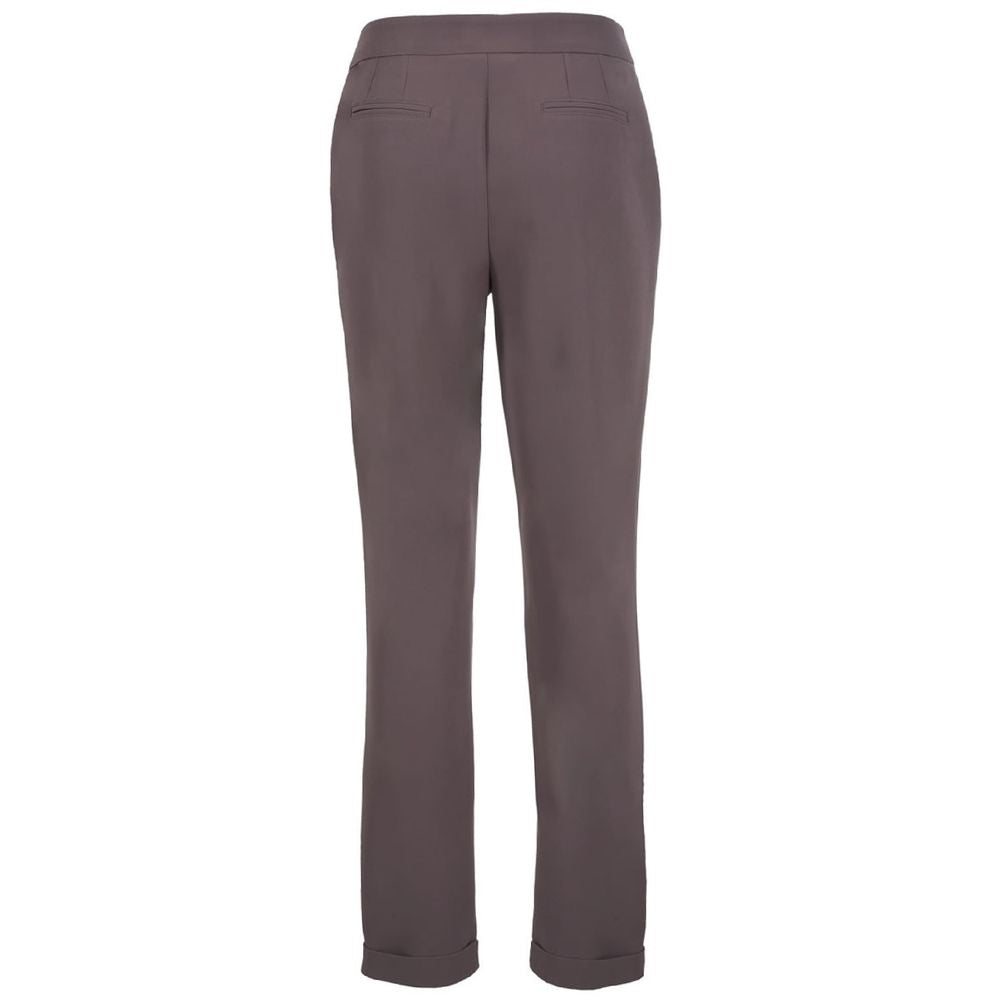 Yes Zee Gray Polyester Jeans & Pant - Ginchy