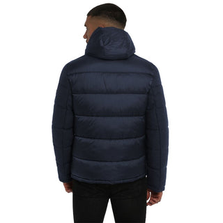 Yes Zee Blue Polyester Jacket - Ginchy