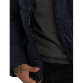 Yes Zee Blue Polyester Jacket - Ginchy