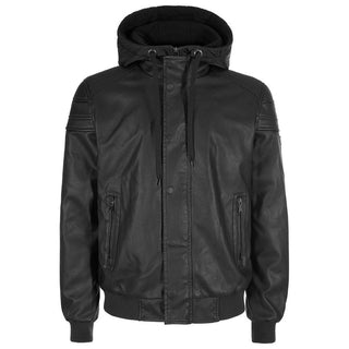 Yes Zee Black Polyethylene Jacket - Ginchy