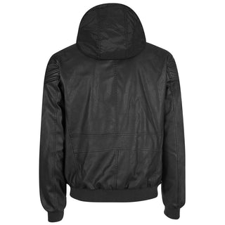 Yes Zee Black Polyethylene Jacket - Ginchy