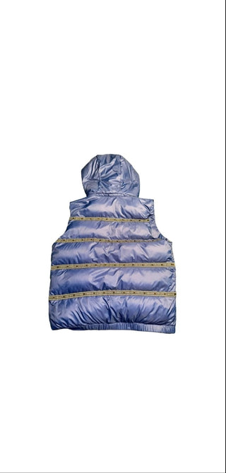 Versace Elegant Black Logo Band Vest with Detachable Hood - Ginchy