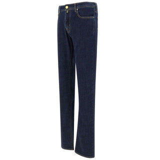 Jacob Cohen Blue Cotton Jeans & Pant - Ginchy
