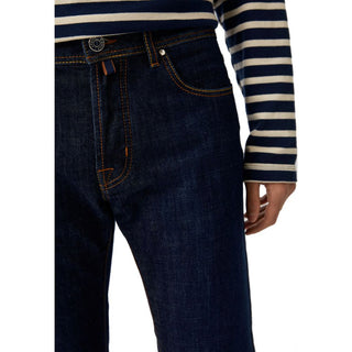 Jacob Cohen Blue Cotton Jeans & Pant - Ginchy