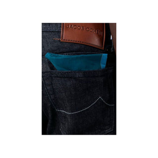 Jacob Cohen Blue Cotton Men Jeans - Ginchy