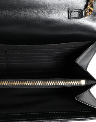 Versace Black Quilted Nappa Leather Crossbody Shoulder Bag - Ginchy