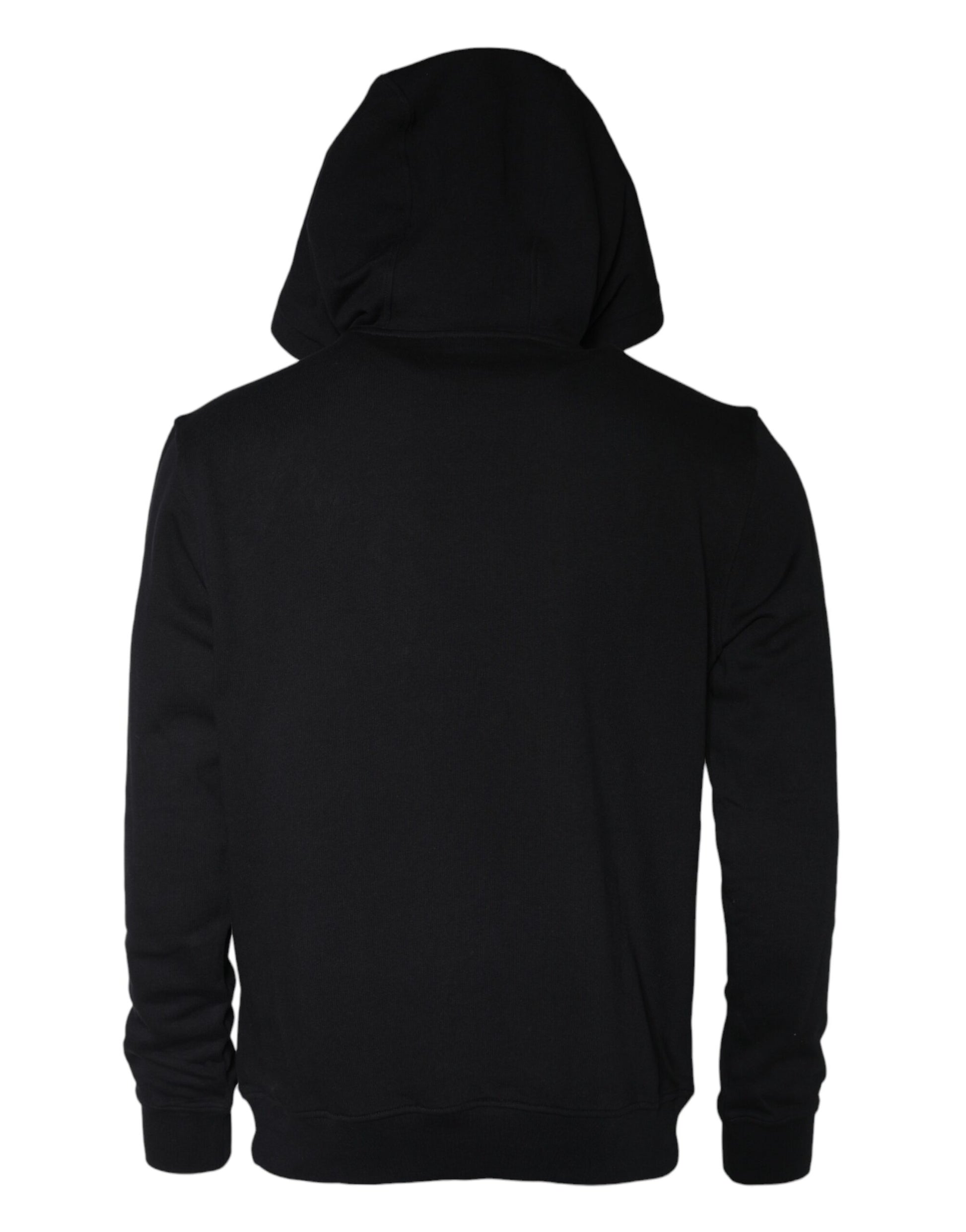 Versace Black Medusa Print Cotton HoodiePullover Sweatshirt Sweater - Ginchy