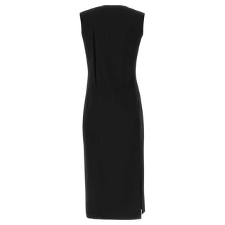 Versace Black Viscose Women Dress - Ginchy