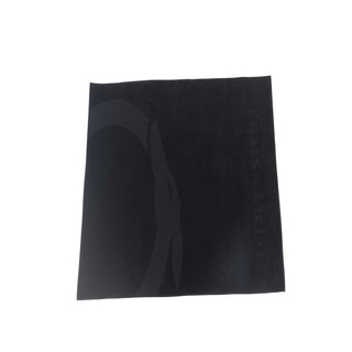 Trussardi Beachwear Black Cotton Men Beach Towel - Ginchy