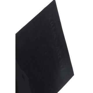 Trussardi Beachwear Black Cotton Men Beach Towel - Ginchy