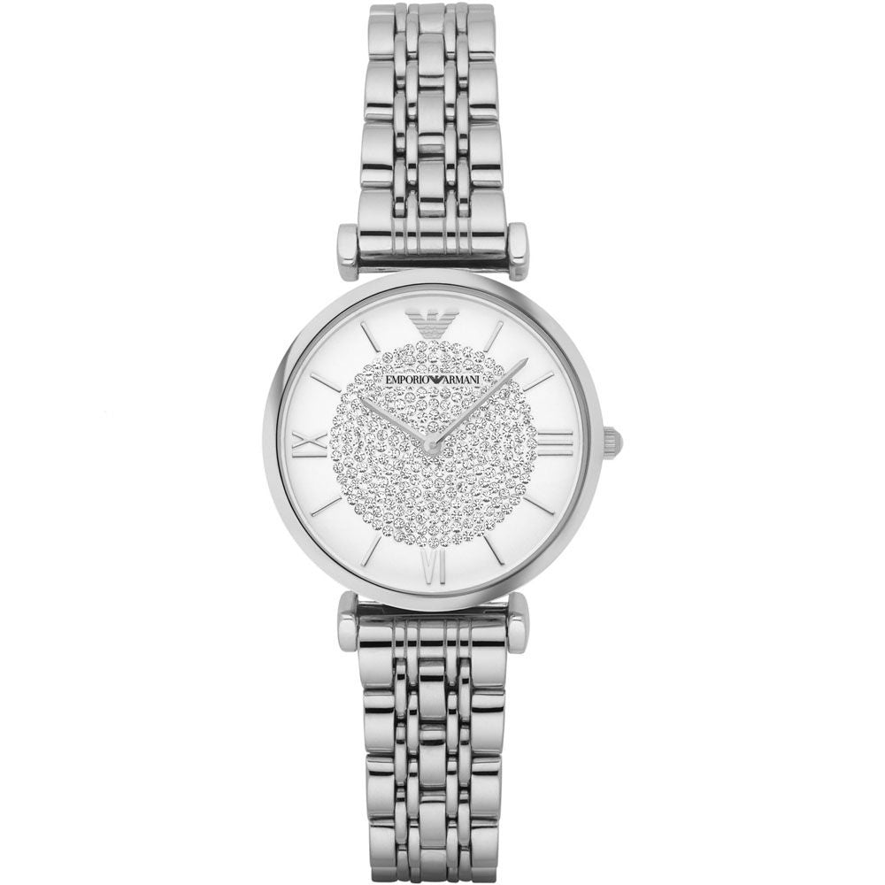 Armani Silver Stainless Steel Watch - Ginchy