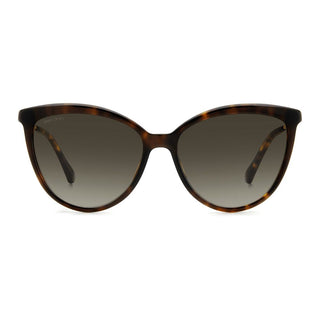 Jimmy Choo Brown Metal Sunglasses - Ginchy