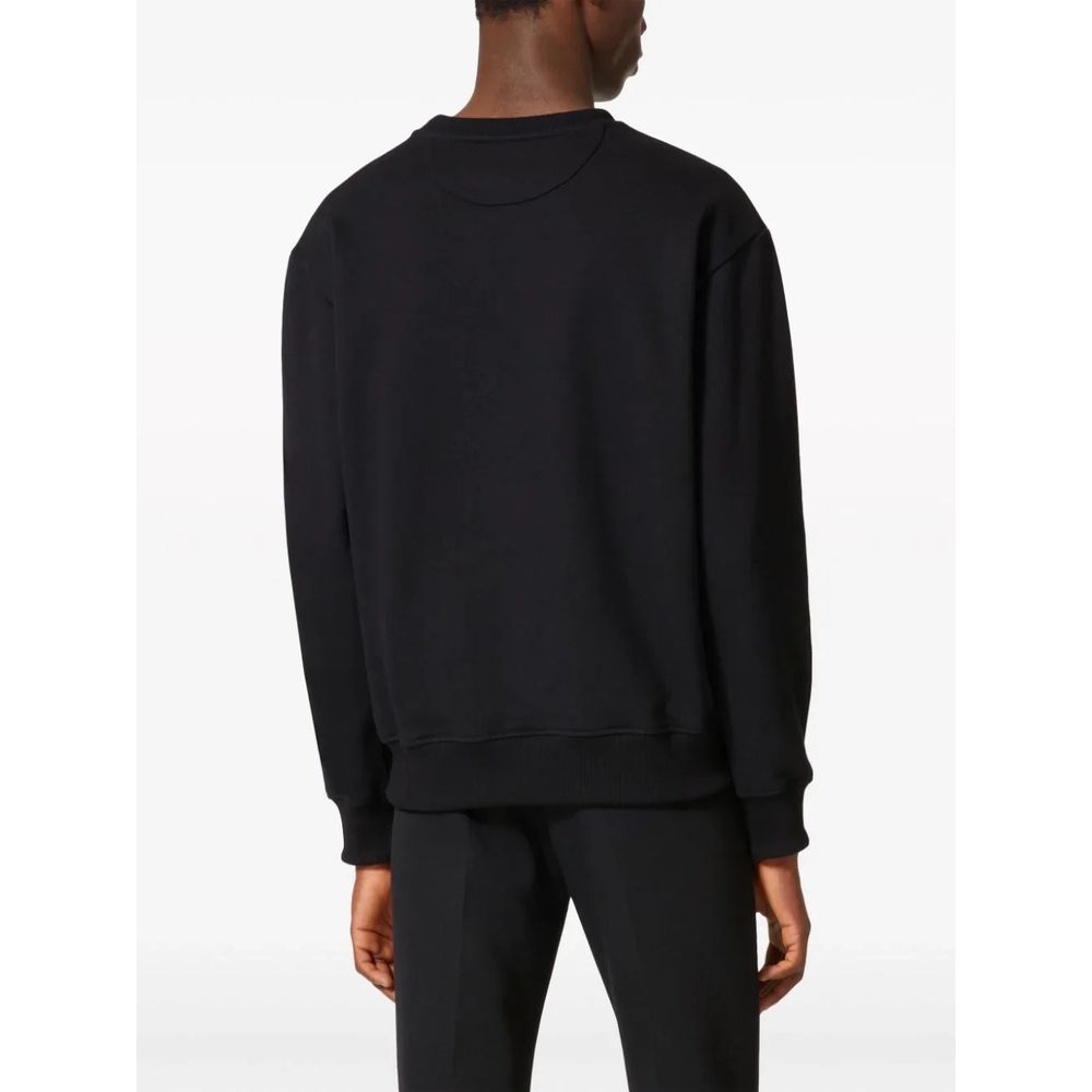Valentino Black Cotton Sweater - Ginchy