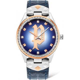 Police Blue Leather Watch - Ginchy