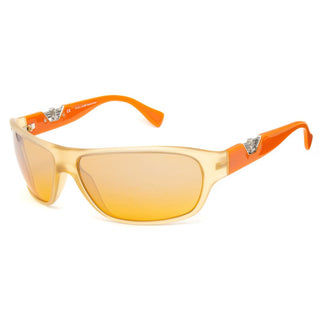 Police Orange Injected Sunglasses - Ginchy