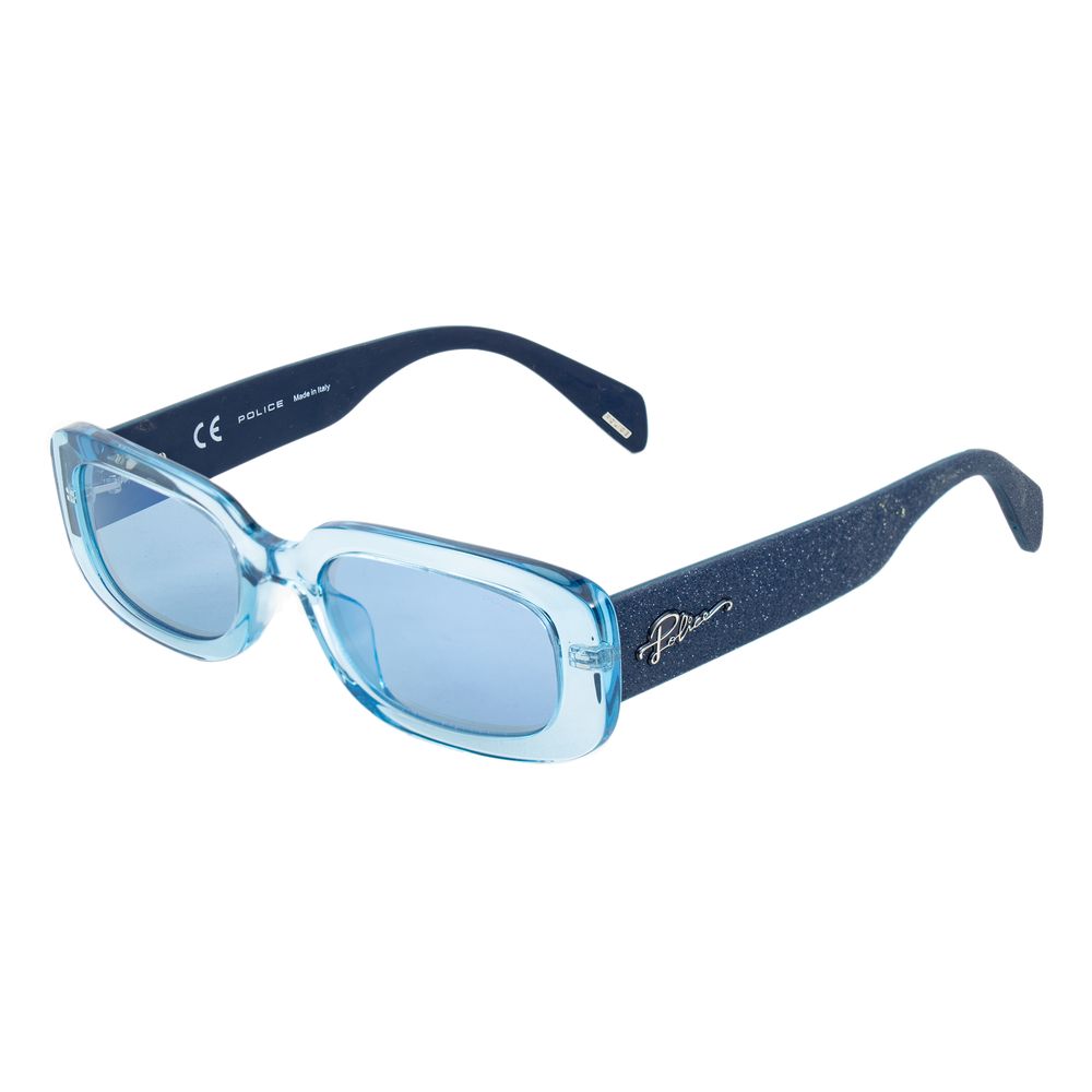 Police Blue Acetate Sunglasses - Ginchy