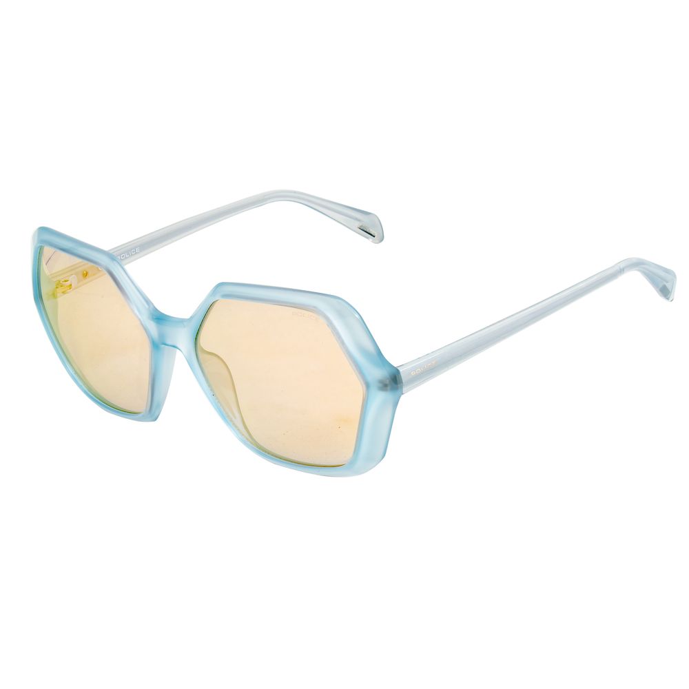 Police Blue Injected Sunglasses - Ginchy