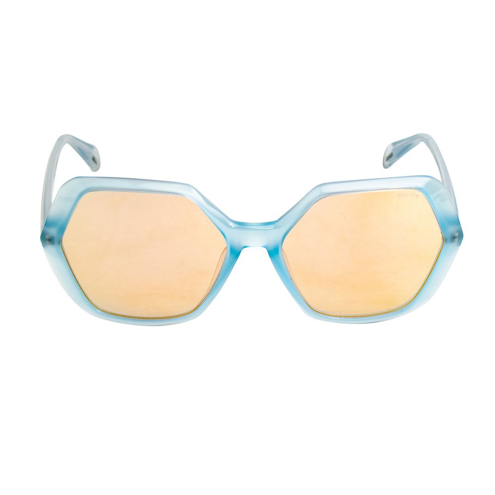 Police Blue Injected Sunglasses - Ginchy