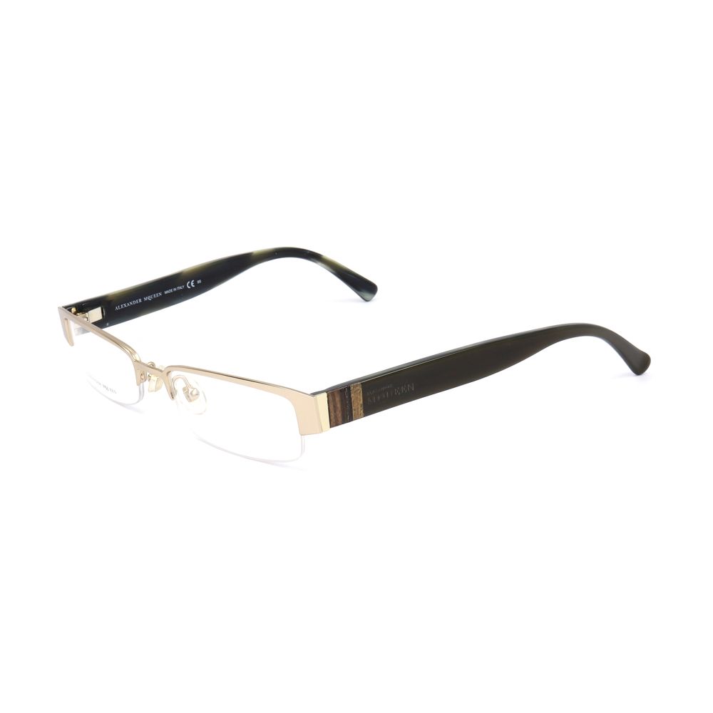 Alexander McQueen Gold Metal Frames - Ginchy