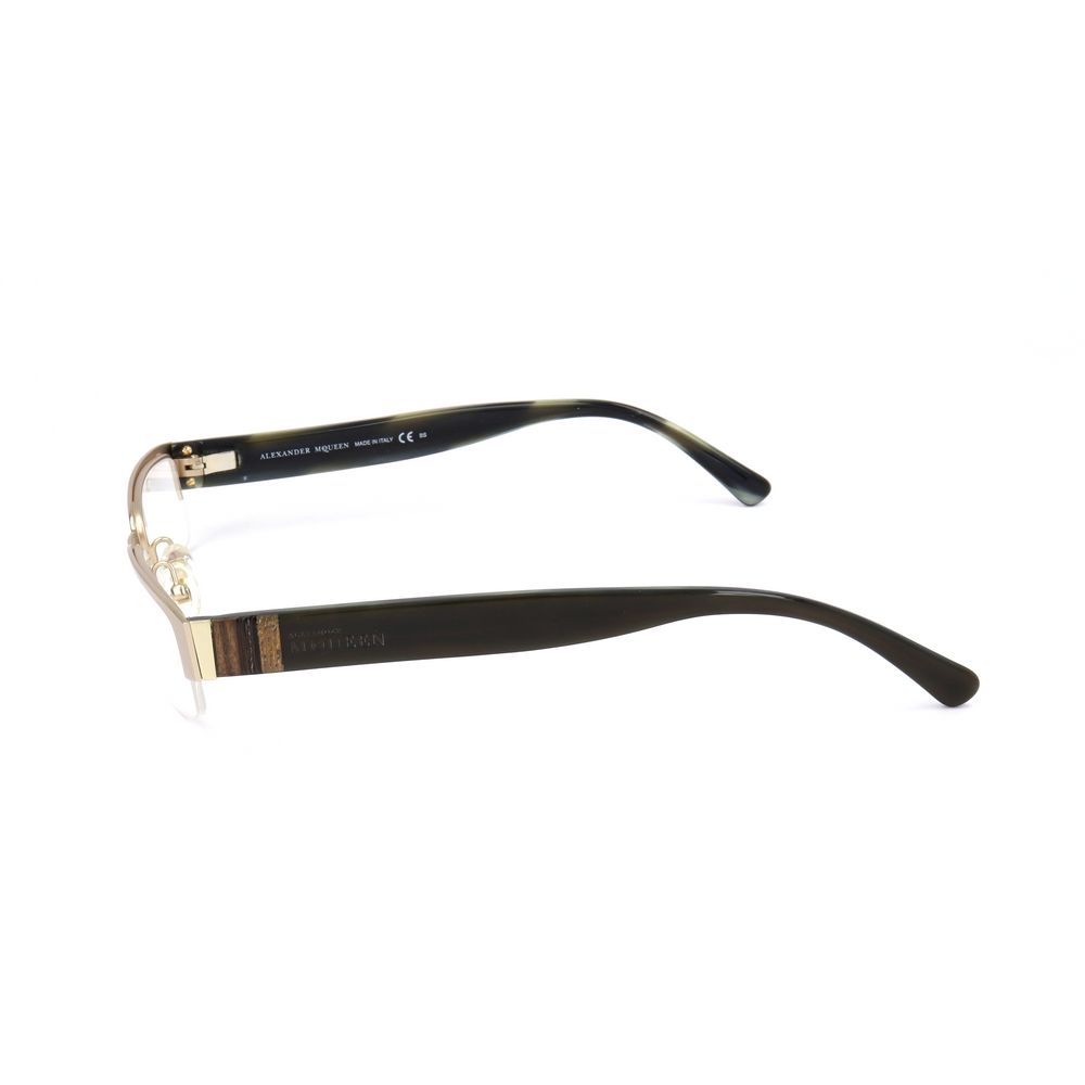 Alexander McQueen Gold Metal Frames - Ginchy