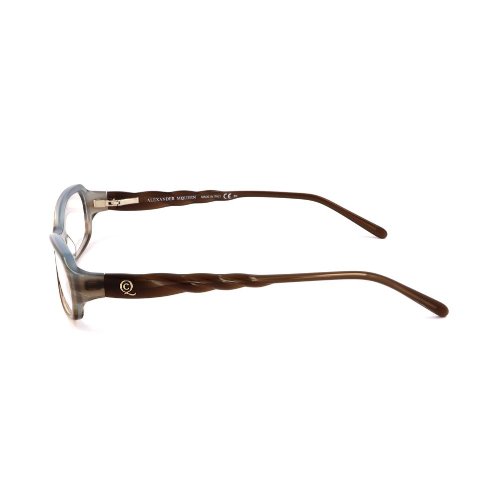 Alexander McQueen Brown Acetate Frames - Ginchy