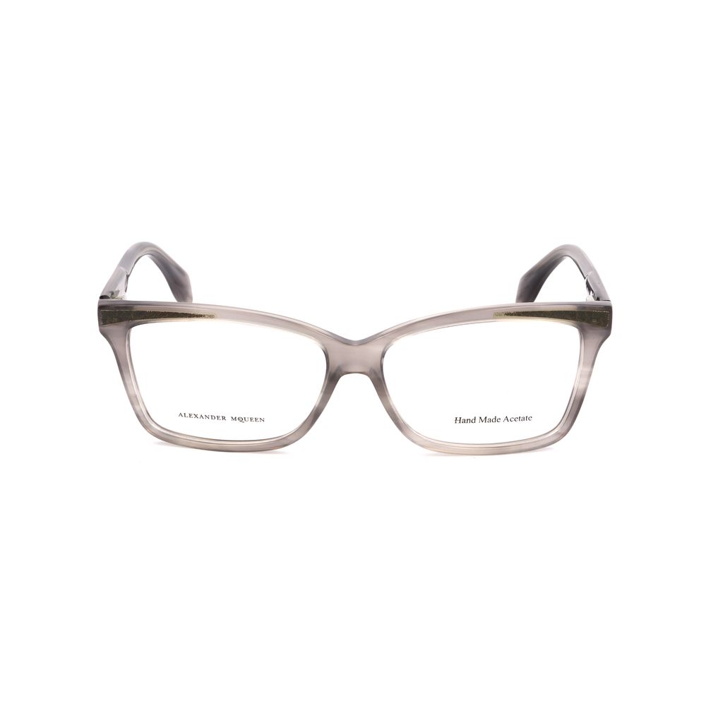Alexander McQueen Gray Acetate Frames - Ginchy