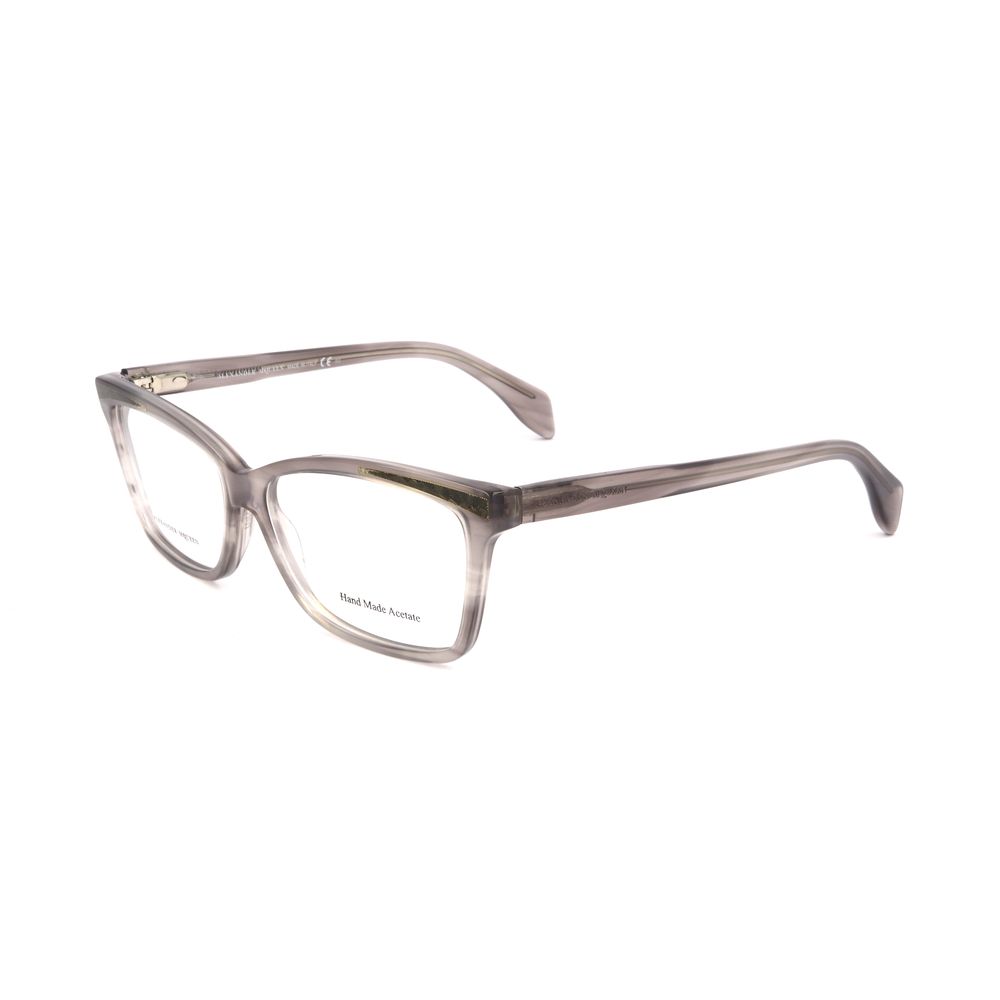 Alexander McQueen Gray Acetate Frames - Ginchy