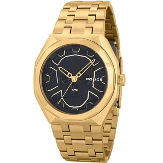 Police Gold Stainless Steel Watch - Ginchy