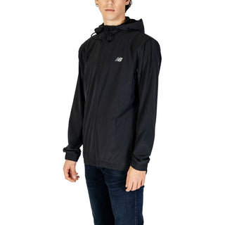 New Balance Black Recycled Polyester Jackets & Coat - Ginchy