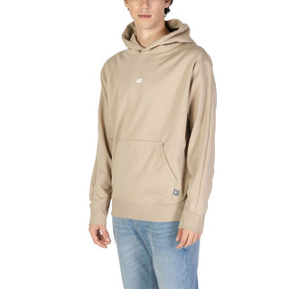New Balance Beige Recycled Polyester Hoody - Ginchy