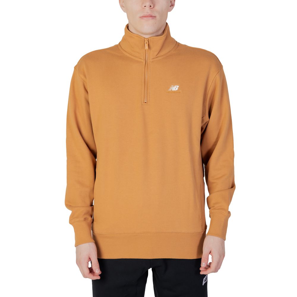New Balance Brown Cotton Sweatshirt - Ginchy