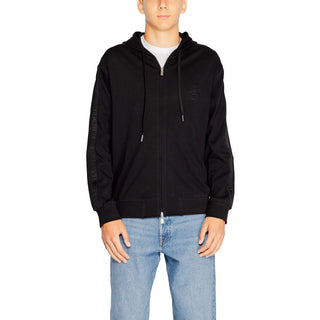 Armani Exchange Black Cotton Hoody - Ginchy