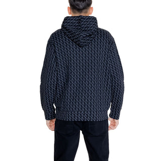 Armani Exchange Black Cotton Hoody - Ginchy