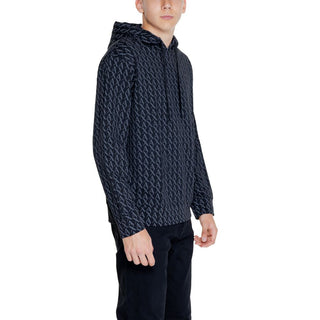 Armani Exchange Black Cotton Hoody - Ginchy