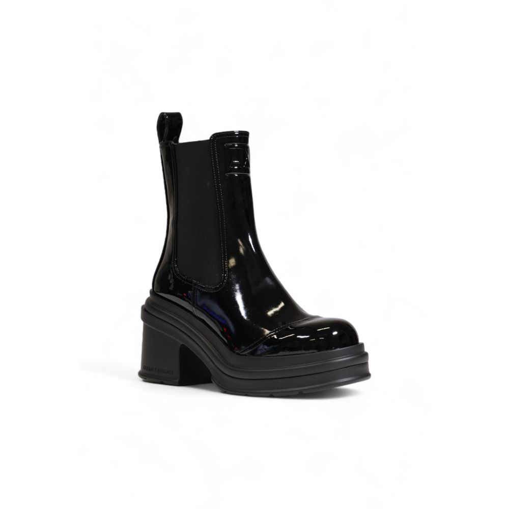 Armani Exchange Black Polyester Ankle - Ginchy