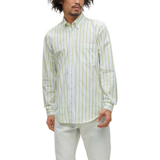 Hugo Boss Green Cotton Shirt - Ginchy