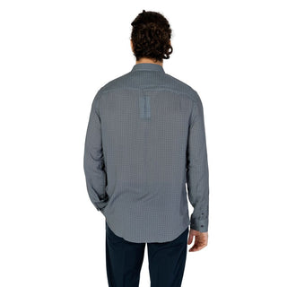 Armani Exchange Gray Viscose Shirt - Ginchy