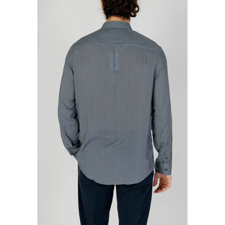 Armani Exchange Gray Viscose Shirt - Ginchy