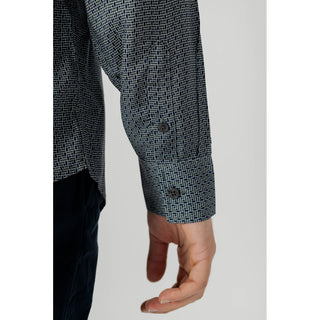 Armani Exchange Gray Viscose Shirt - Ginchy