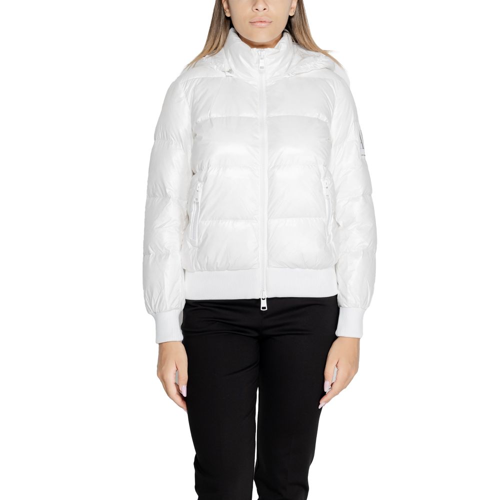 Armani Exchange White Polyamide Jackets & Coat - Ginchy