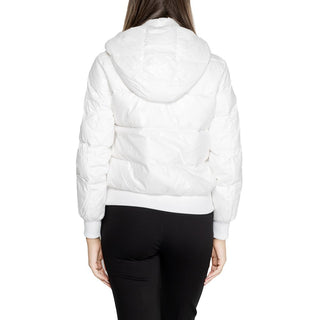 Armani Exchange White Polyamide Jackets & Coat - Ginchy
