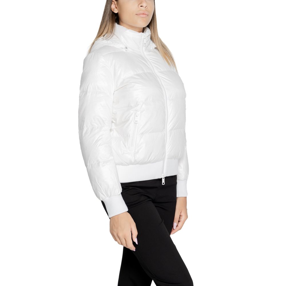 Armani Exchange White Polyamide Jackets & Coat - Ginchy