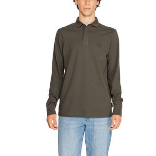 Armani Exchange Green Cotton Long Sleeve - Ginchy