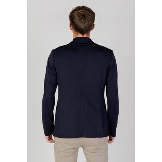 Armani Exchange Blue Viscose Blazer - Ginchy