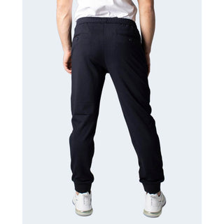 Armani Exchange Blue Viscose Skinny Pant - Ginchy