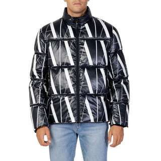 Armani Exchange Black Polyester Jackets & Coat - Ginchy