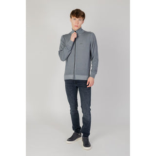 Hugo Boss Gray Wool Cardigan - Ginchy