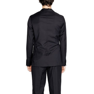 Armani Exchange Black Polyester Blazer - Ginchy