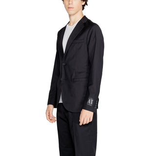 Armani Exchange Black Polyester Blazer - Ginchy